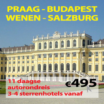 daagse autorondreis Praag-Budapest-Wenen-Salzburg | AutoReisWinkel.nl