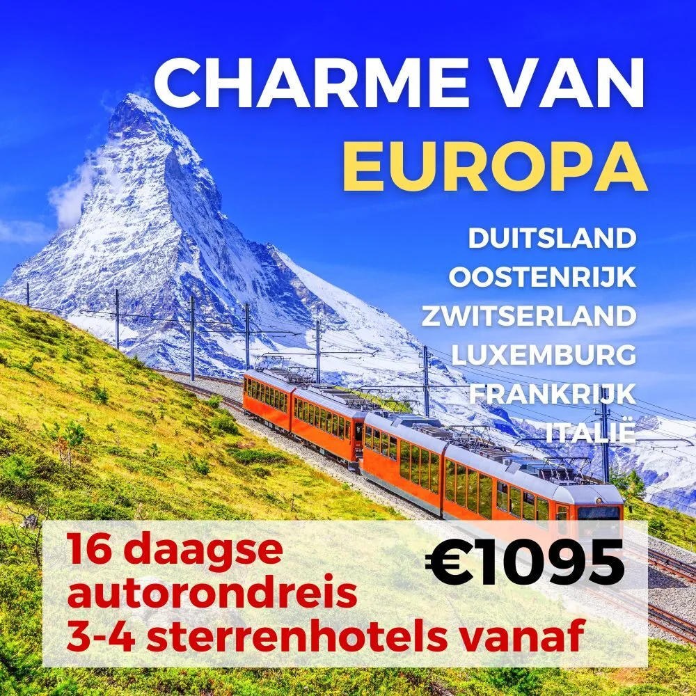 16 daagse Charme van Europa - 7 landen